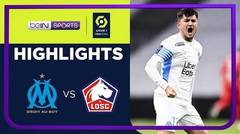 Match Highlights | Marseille 1 vs 1 Lille | Ligue 1 2021/2022