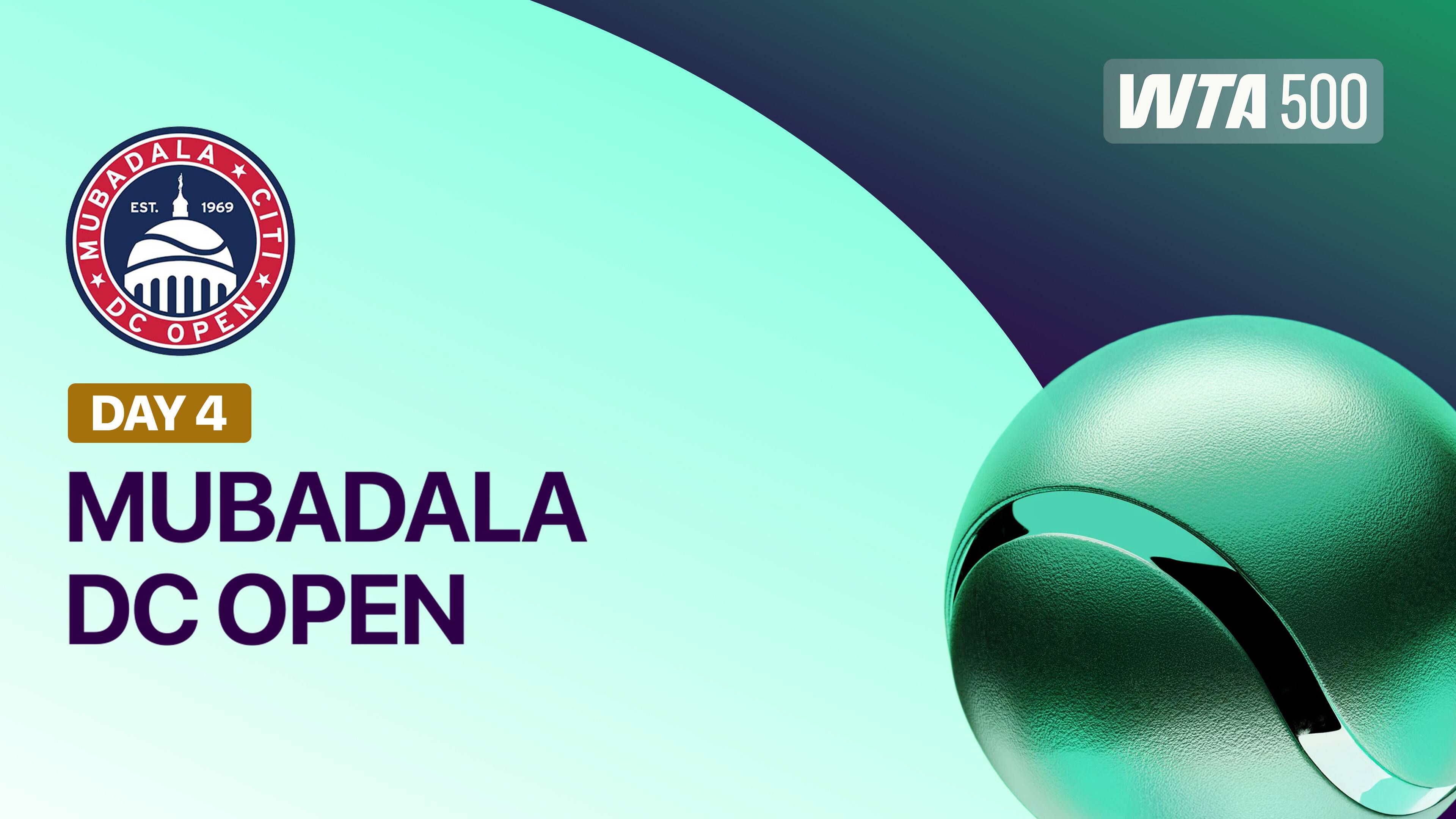 Day 4 - WTA 500: Mubadala DC Open 2026