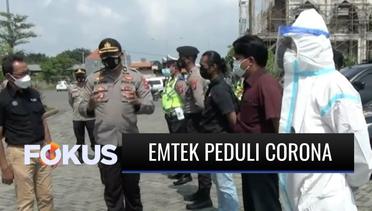 Emtek Peduli Corona Kembali Salurkan Bantuan APD untuk Petugas di Sidoarjo dan Surabaya | Fokus
