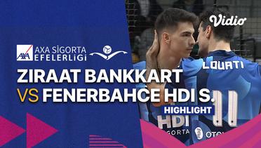 Highlights | Ziraat Bankkart vs Fenerbahce HDI Sigorta | Men's Turkish League 2022/23