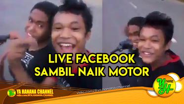 Live FB Sambil Naik Motor di Jalan Raya, Dua Remaja ini Alami Hal Tak Terduga