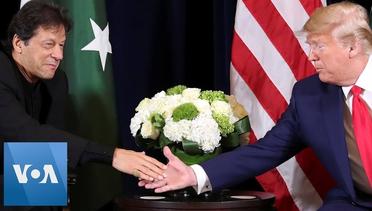 President Trump at UNGA Bilateral Meeting with Pakistan PM Khan on Kashmir
