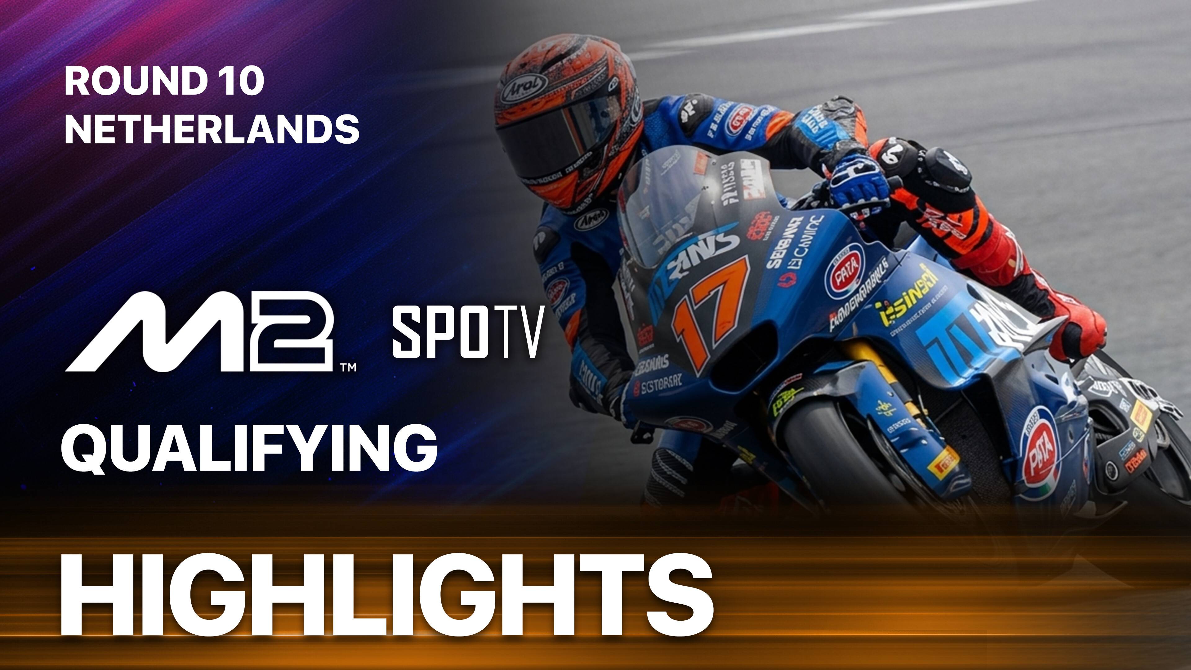 Moto2 Qualifying: Tissot Grand Prix of The Netherlands - MotoGP 2026 Round 10