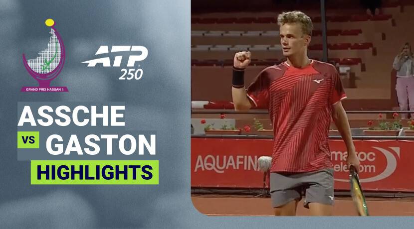 Luca van Assche vs Hugo Gaston - Round 1 | ATP 250: Grand Prix Hassan II 2026