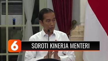 Presiden Jokowi Siap Reshuffle Jika Menteri Tak Kerja Keras Untuk Rakyat