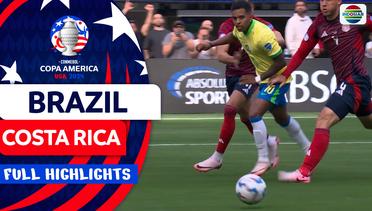 Brazil vs Costa Rica - Full Highlights | Copa America 2024