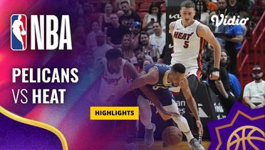 New Orleans Pelicans vs Miami Heat - Highlights | NBA Regular Season 2023/24