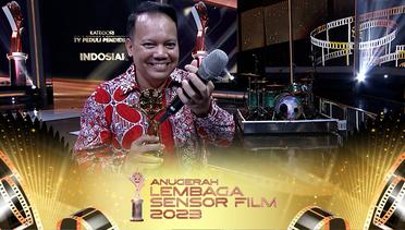 Semangat Terus Berkarya!! “Indosiar” Meraih Anugerah Kategori Tv Peduli Pendidikan!! | Anugerah Lembaga Sensor Film 2023