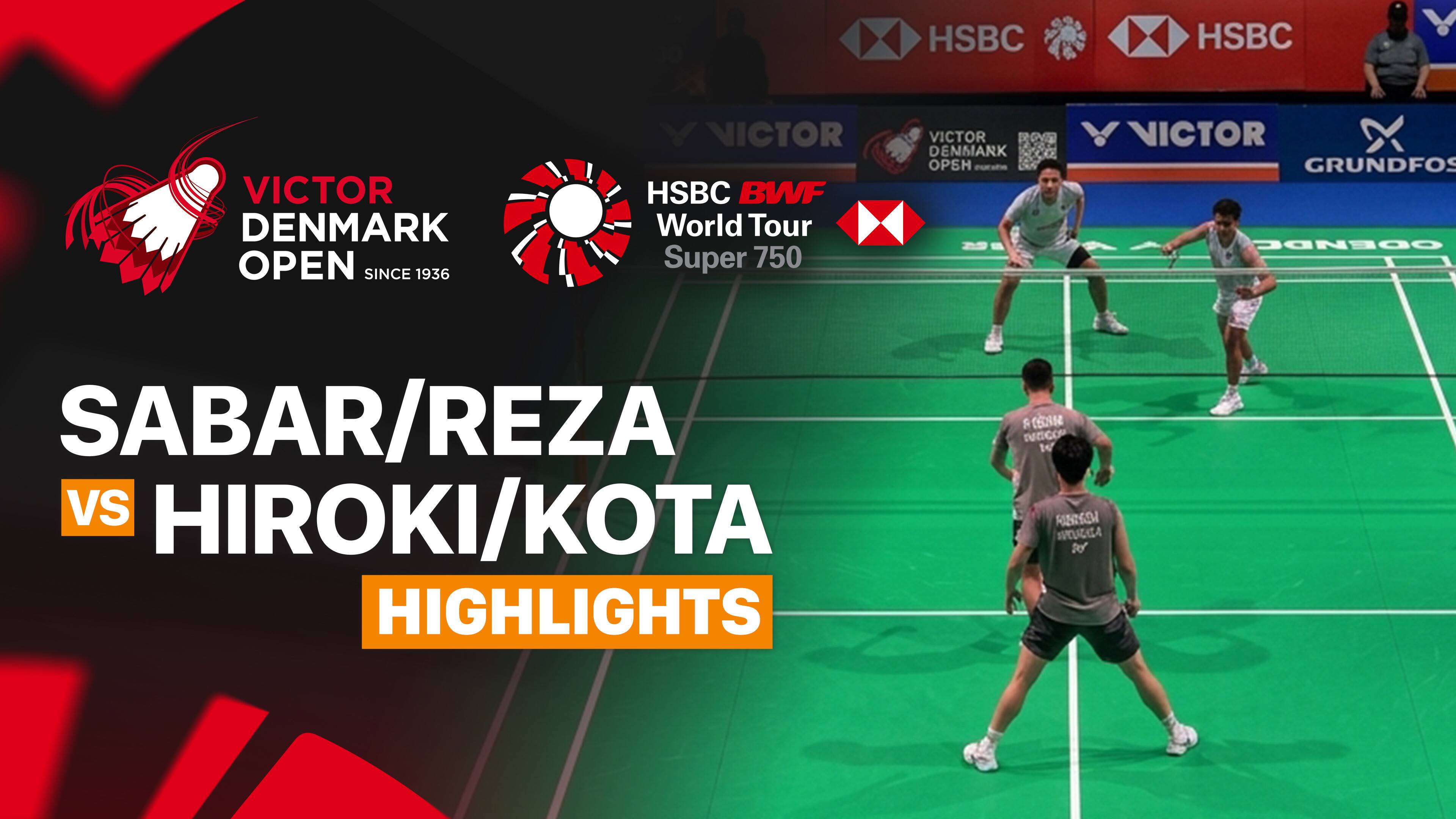 Sabar Karyaman Gutama/Moh Reza Pahlevi Isfahani (INA) vs Hiroki Okamura/Kota Yamashita (JPN) - Men's Doubles Round of 32 | VICTOR Denmark Open 2026