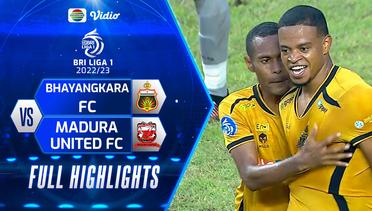 Full Highlights - Bhayangkara FC VS Madura United FC | BRI Liga 1 2022/2023