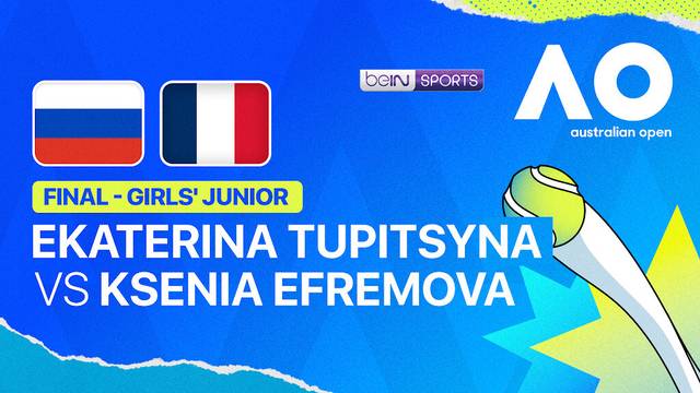 Ekaterina Tupitsyna (RUS) vs Ksenia Efremova (FRA)  - Full Match | Australian Open 2026