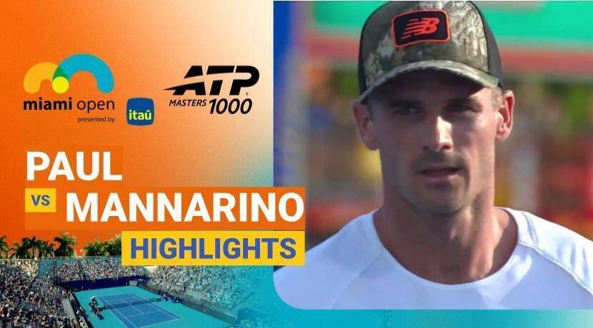 Tommy Paul vs Adrian Mannarino - Round 2 (Butch Buccholz) | ATP 1000: Miami Open presented by Itau 2026