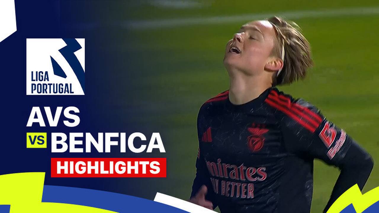 AVS Vs Benfica Highlights Liga Portugal 2024 25
