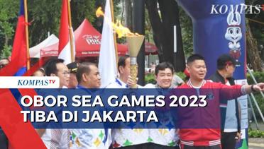 Usai dari Vietnam dan Filipina, Akhirnya Obor Sea Games 2023 Tiba di Jakarta