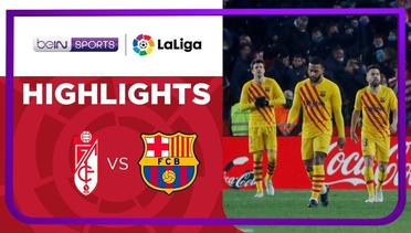 Match Highlights | Granada 1 vs 1 Barcelona | LaLiga Santender 2021/2022