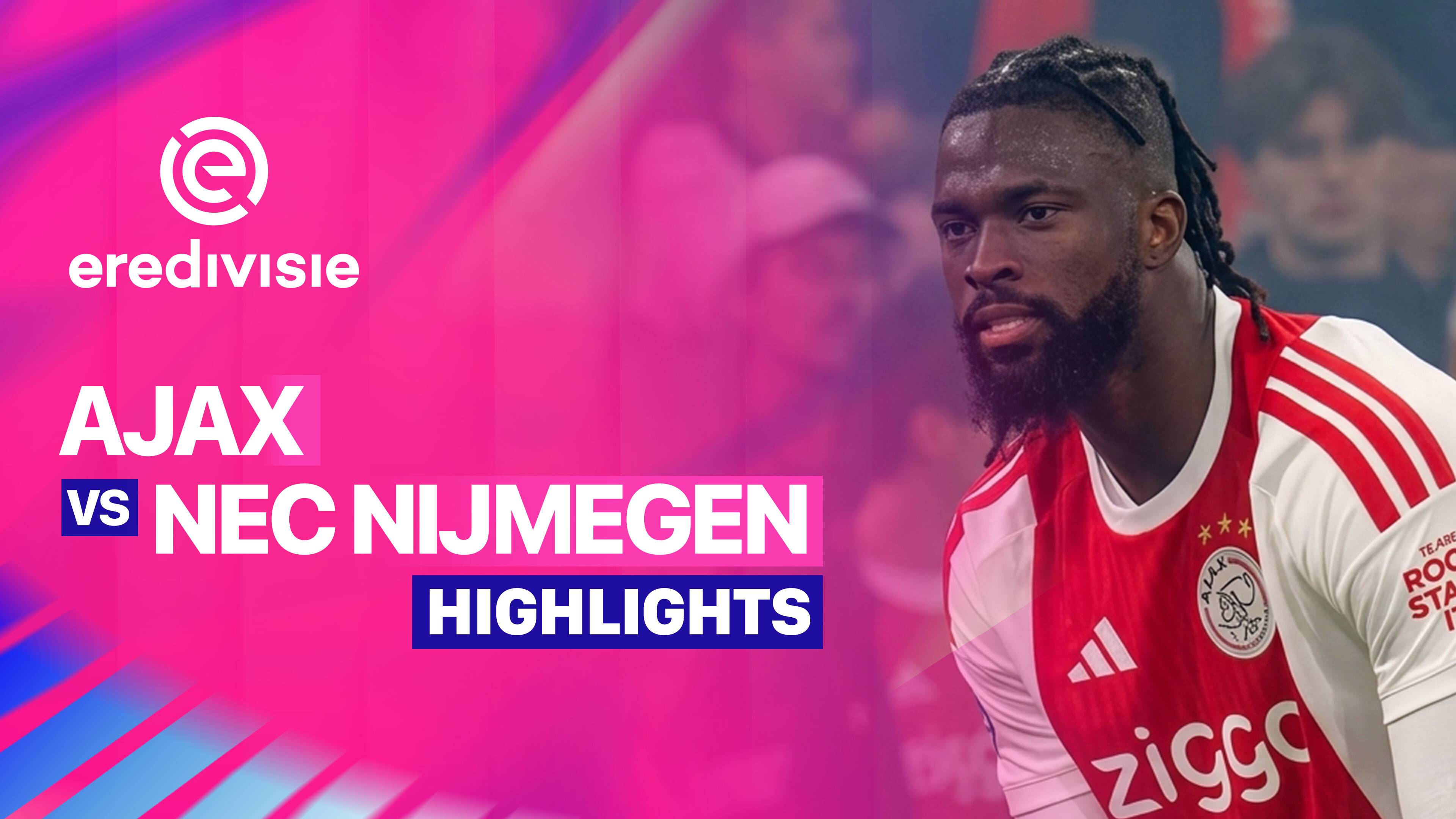 Ajax vs NEC Nijmegen