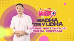 Sadha Triyudha Nostalgia Casting Film Keramat, Pekerjaan Pertama, Sampai Pengalaman Mistis