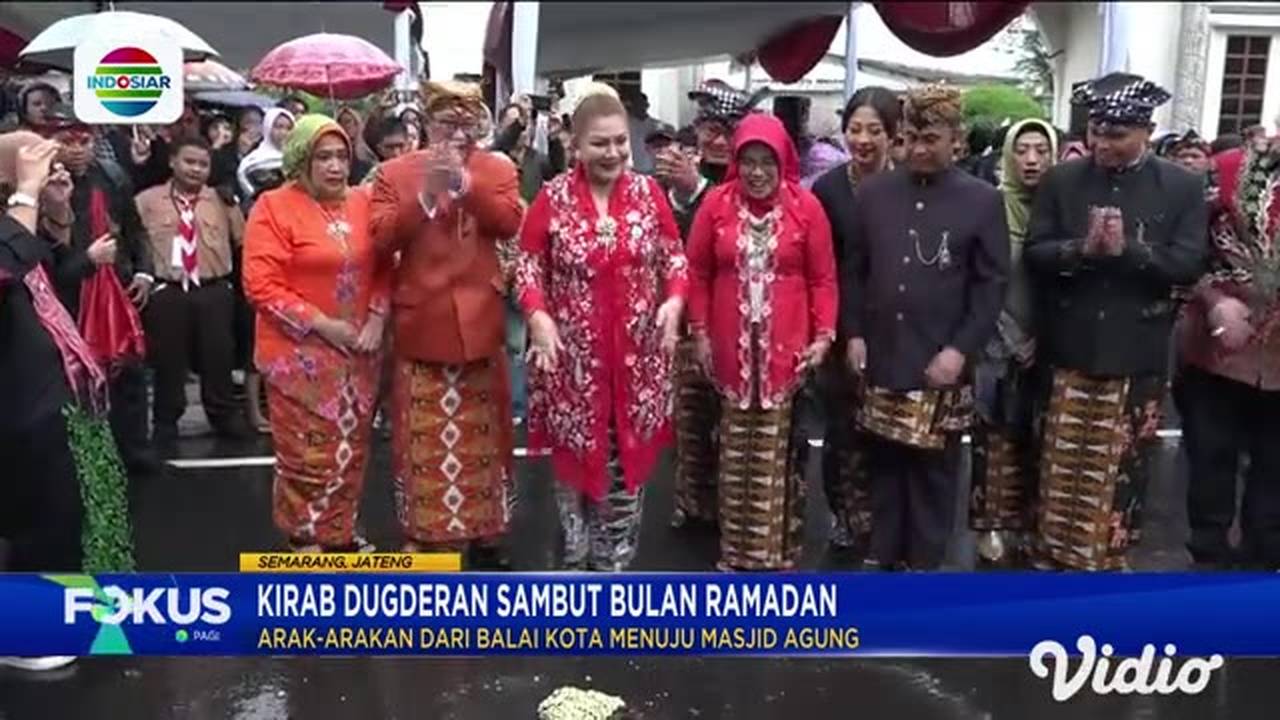Kirab Dugderan Meriahkan Sepanjang Jalan, Sambut Bulan Ramadan - Indosiar Regional