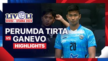 Putra: Perumda Tirta Bhagasasi Bekasi vs Ganevo - Putaran 1 - Highlights | Livoli Divisi Utama 2024