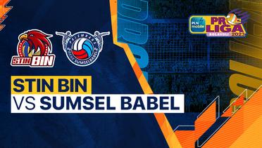 Full Match | Jakarta STIN BIN vs Palembang Bank Sumsel Babel | PLN Mobile Proliga Putra 2023