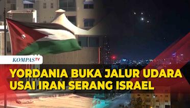 Yordania Buka Jalur Udara Pasca Serangan Rudal Iran ke Israel
