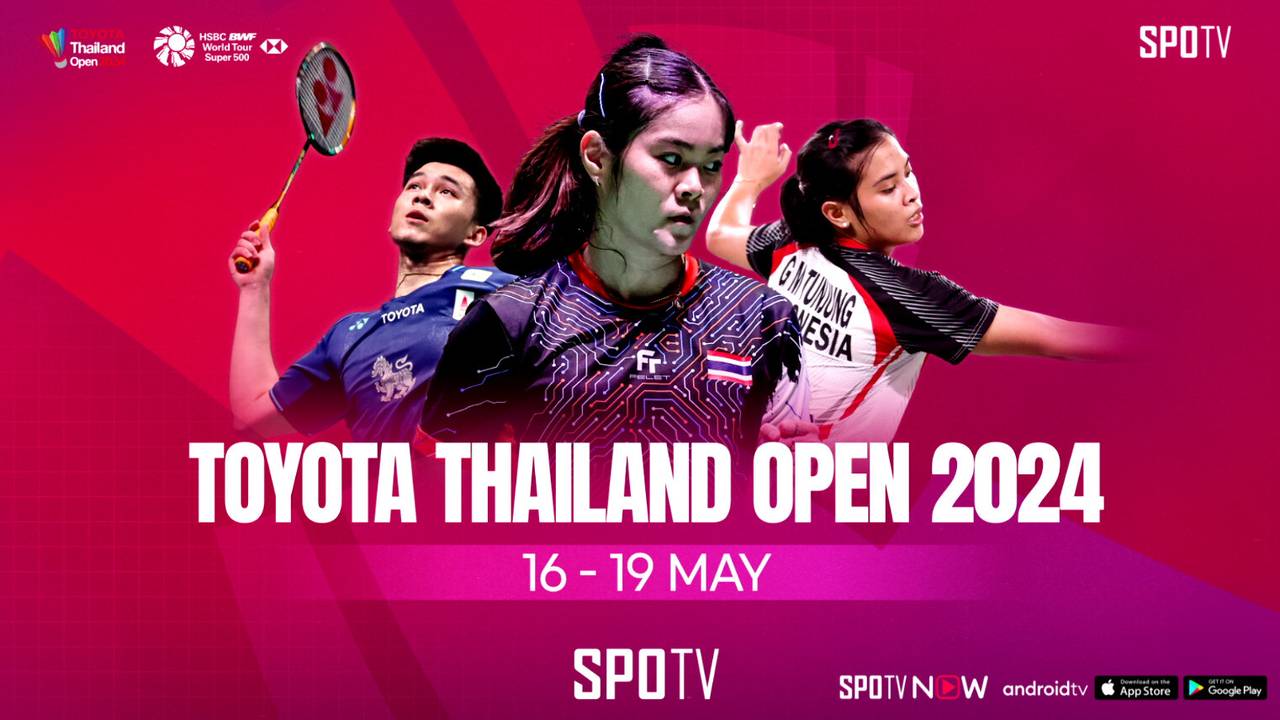 Toyota Thailand Open 2024 di Vidio Vidio