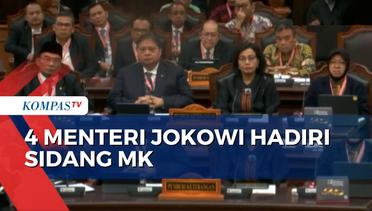 BREAKING NEWS - Sidang Sengketa Hasil Pilpres Dimulai, 4 Menteri Jokowi Siap Beri Keterangan