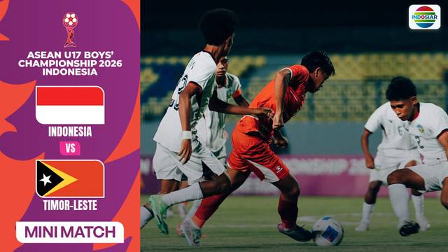 Indonesia VS Timor-Leste - Mini Match | ASEAN U17 Boys Championship 2026