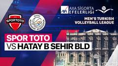 Spor Toto vs Hatay B. Sehir BLD. - Full Match | Men's Turkish Volleyball League 2023/24