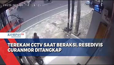Terekam CCTV Saat Beraksi, Resedivis Curanmor Ditangkap