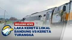 Selama Proses Evakuasi Lokal Bandung VS Kereta Turangga Warga Diimbau Jauhi TKP