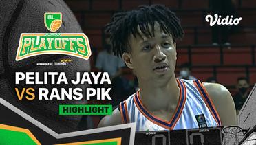 Highlights | Game 1: Pelita Jaya Bakrie vs RANS PIK Basketball | IBL Playoffs 2022