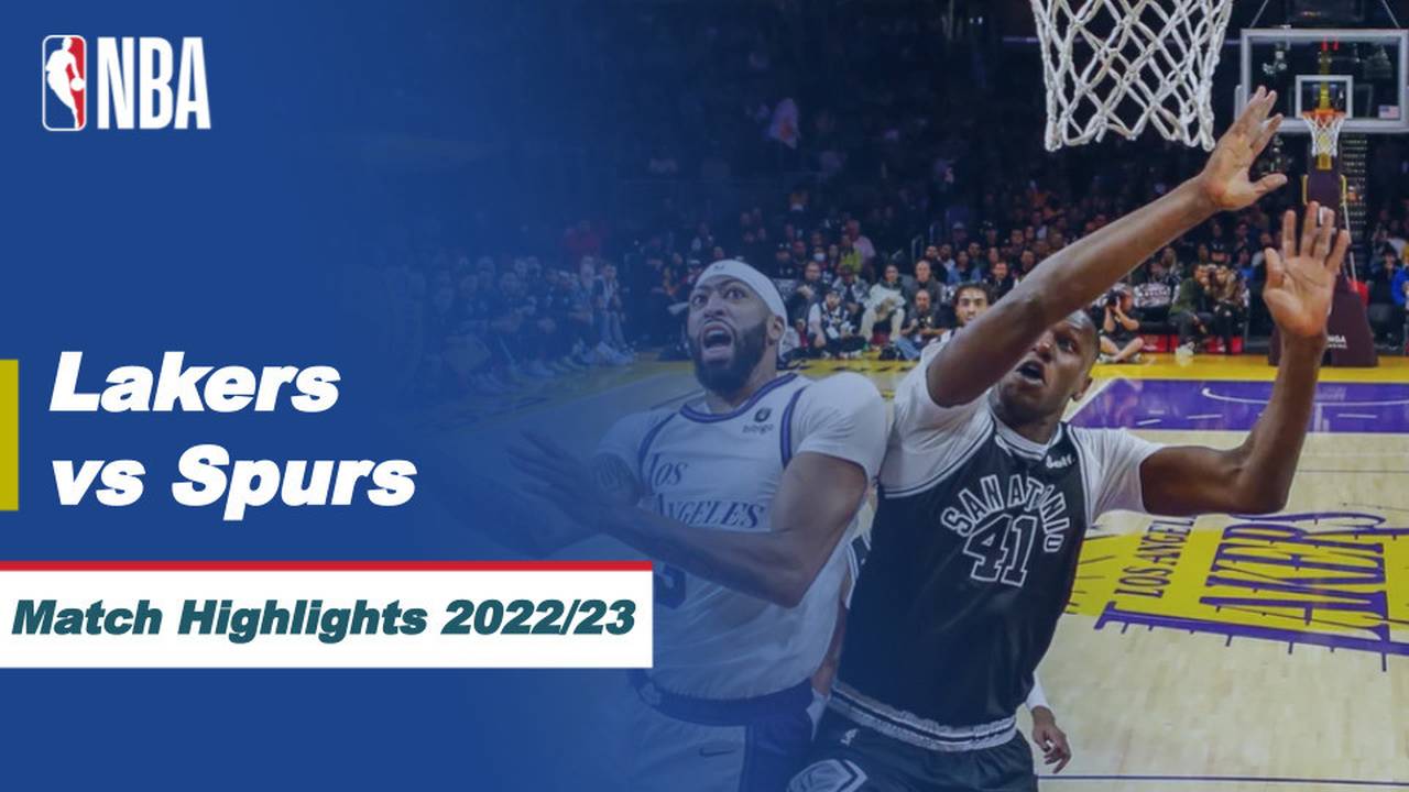 Match Highlights LA Lakers vs San Antonio Spurs NBA Regular Season
