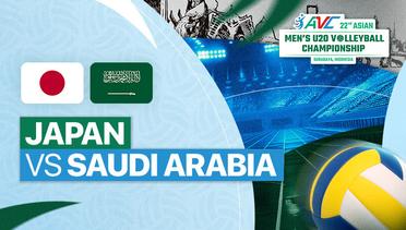 Japan vs Saudi Arabia - 22nd Asian Men's U-20 Volleyball Championship