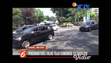 Demo Taksi Online Bandung