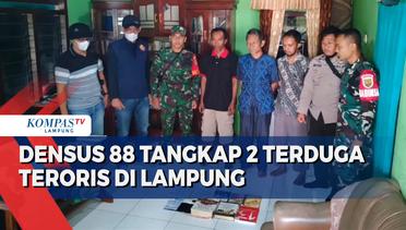 Densus 88 Tangkap 2 Terduga Teroris di Lampung