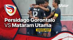 Highlight - Persidago vs Mataram Utama | Liga 3 Nasional 2021/22