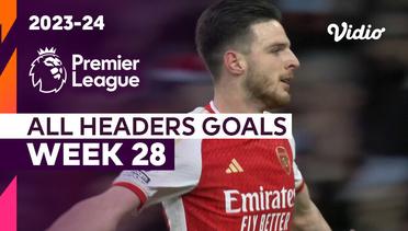 Kompilasi Gol Sundulan | Matchweek 28 | Premier League 2023/24