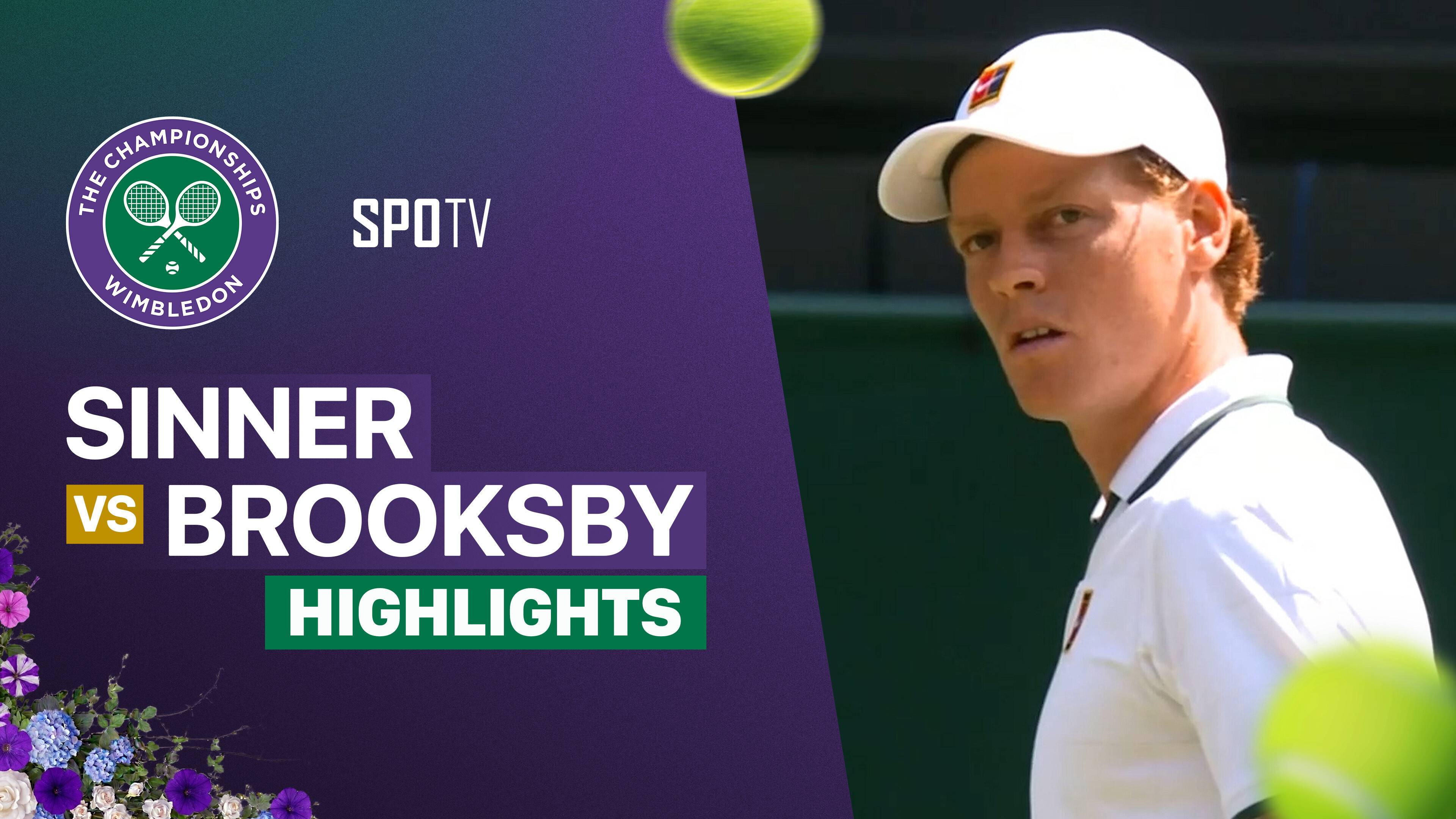 Jannik Sinner vs Jenson Brooksby - Gentlemen's Singles Third Round | Wimbledon 2026