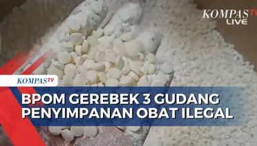 Temuan Jutaan Butir Pil Terlarang di 3 Gudang Kawasan Industri Candi Semarang!