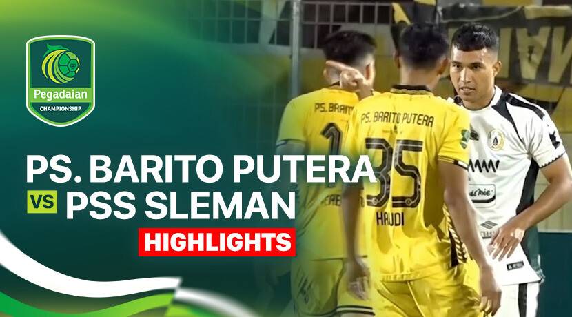 PS Barito Putera vs PSS Sleman