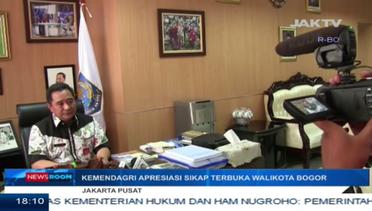 Kemendagri Apresiasi Sikap Terbuka Walikota Bogor