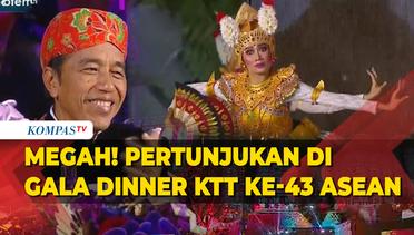 [FULL] Megahnya Pertunjukan di Gala Dinner KTT ke-43 ASEAN, Lagu