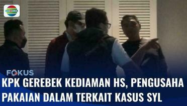 KPK Geledah Kediaman Pengusaha Pakaian Dalam Terkait Kasus Korupsi Libatkan SYL | Fokus