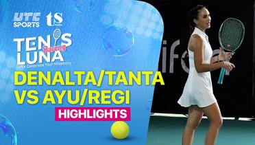 Match Highlight | Denalta/Tanta vs Ayu/Regi | Final Power Couple | Tenis Bareng Luna