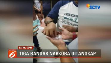 Polisi Ringkus 3 Bandar Narkoba di Batam - Liputan6 Pagi