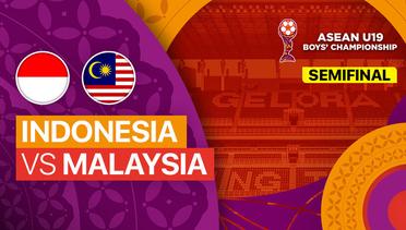 Semifinal: Indonesia vs Malaysia - ASEAN U19 Boys Championship 2024