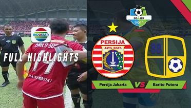 PERSIJA JAKARTA (3) vs (0) BARITO PUTERA - Full Highlight | Go-Jek Liga 1 bersama Bukalapak