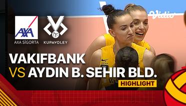 Highlights | Semifinal: Vakifbank vs Aydin B.Sehi̇r Bld. | Women's Turkish Volleyball Cup 2022/23