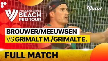 Full Match | Brouwer/Meeuwsen (NED) vs Grimalt M./Grimalt E. (CHL)  | Beach Pro Tour Elite 16 Doha, Qatar 2023